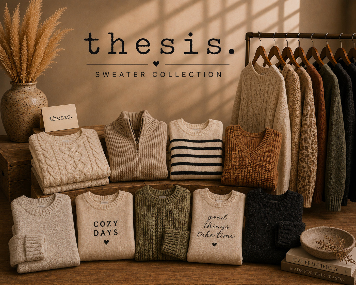 Sweaters.